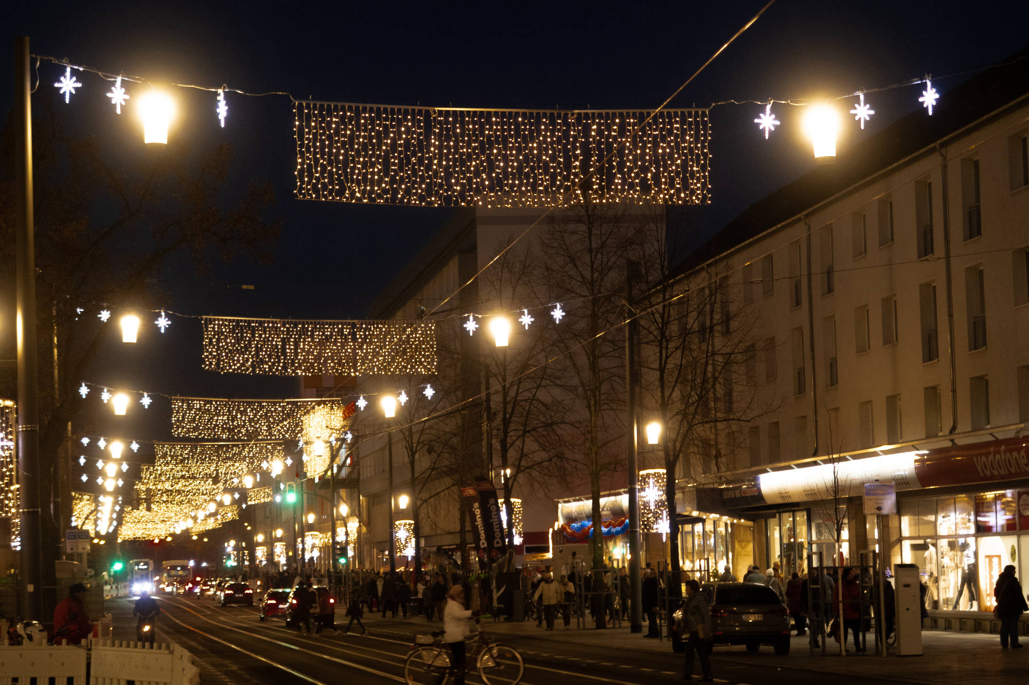 Dessau Weihnachtsbeleuchtung 